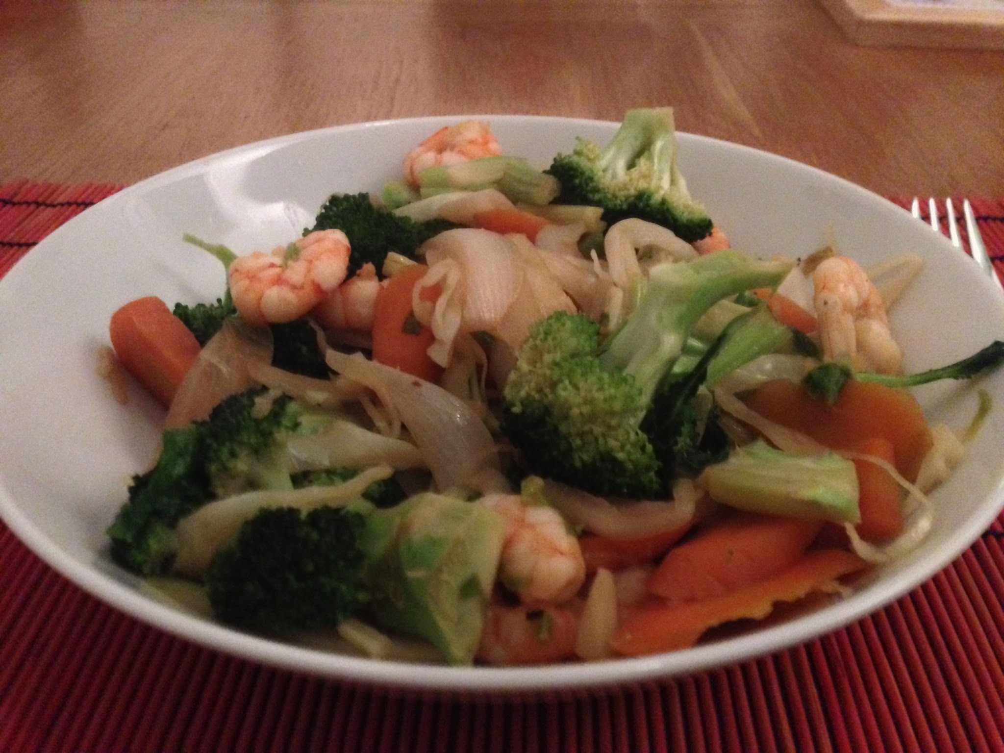 Prawn Stir Fry and Family History