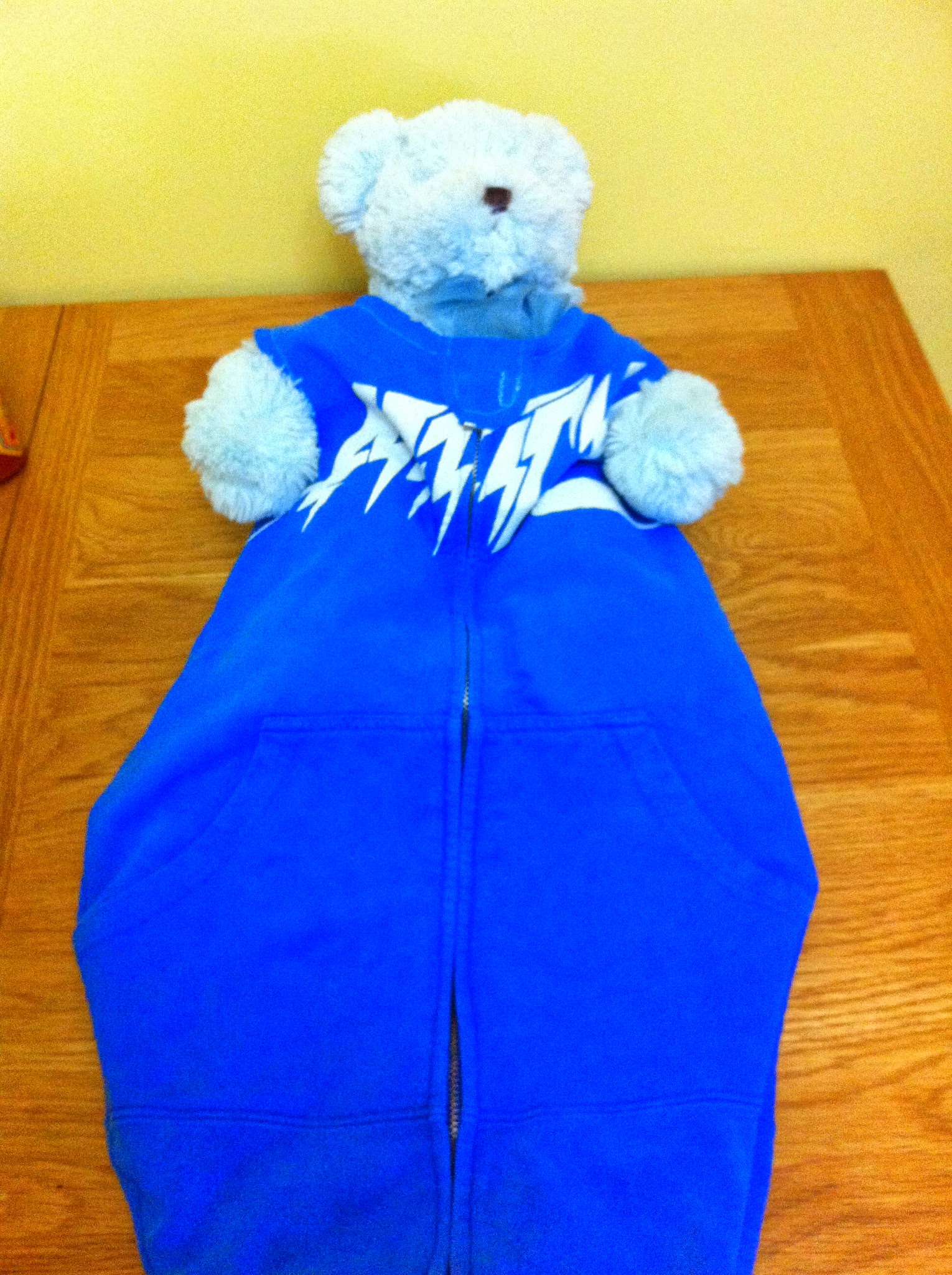 DIY Sweatshirt Baby Sleep-sack